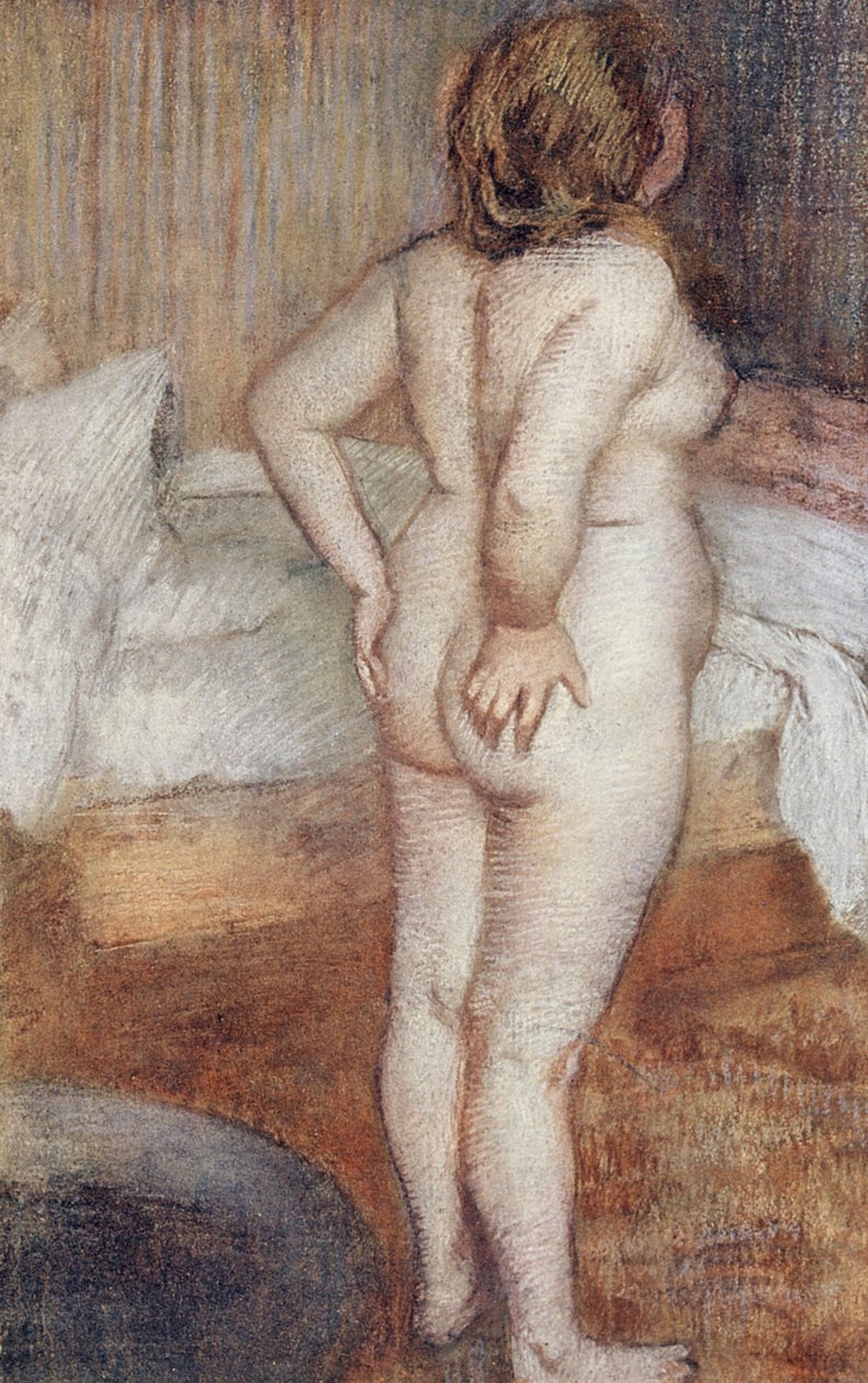 Seisova alaston tekijältä Edgar Degas