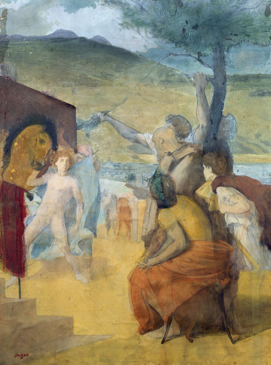 Klassisen maalauksen opiskelu tekijältä Edgar Degas