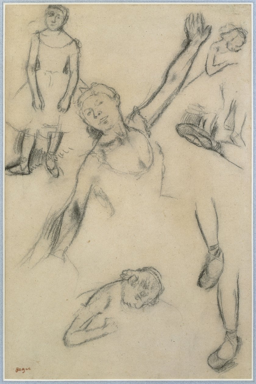 Tanssijoiden tutkimus tekijältä Edgar Degas