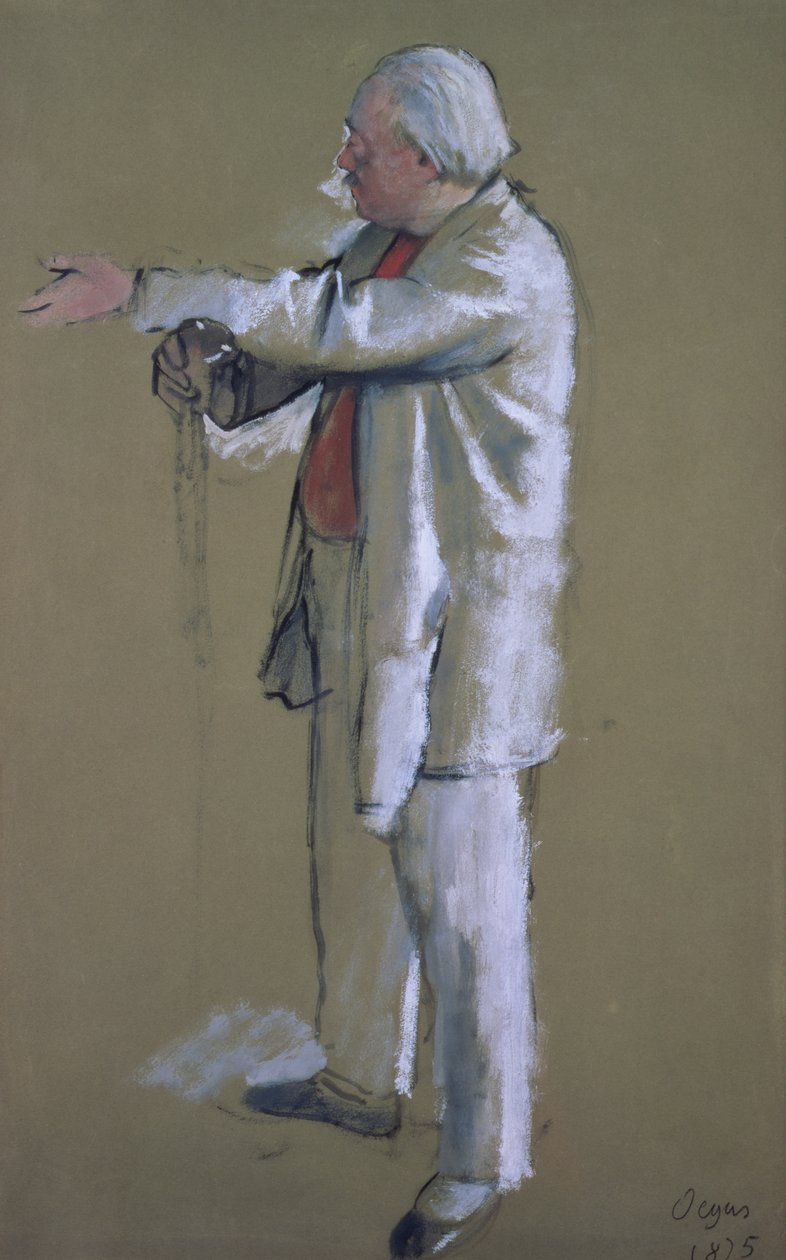 Balettimestari, 1875 (pastelli) tekijältä Edgar Degas