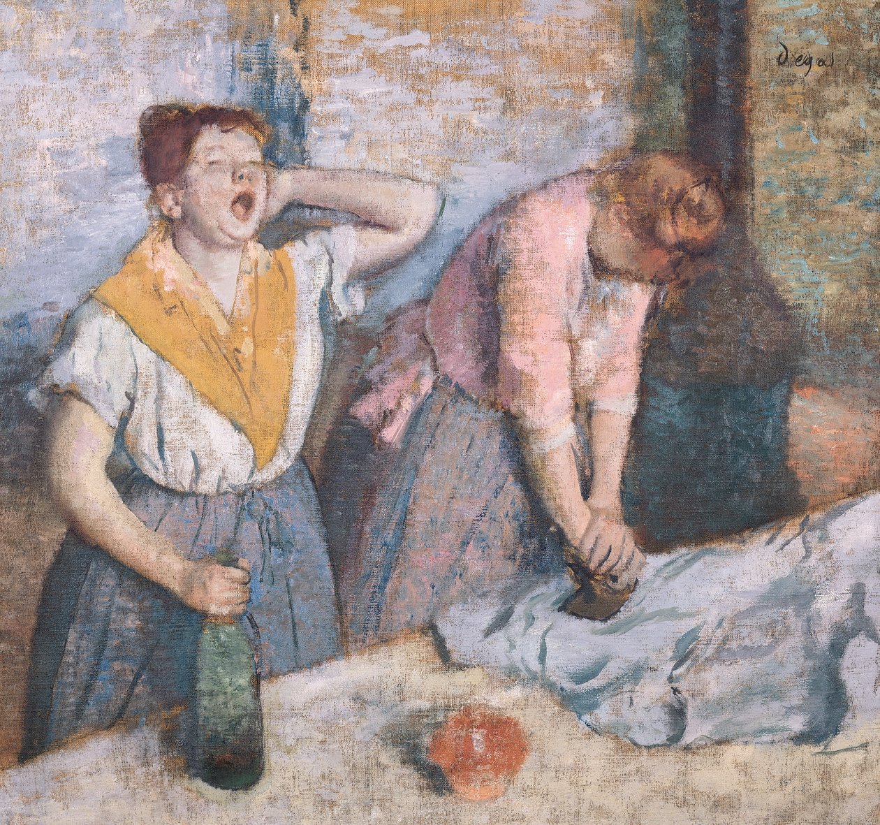 The Laundresses, n. 1884 tekijältä Edgar Degas