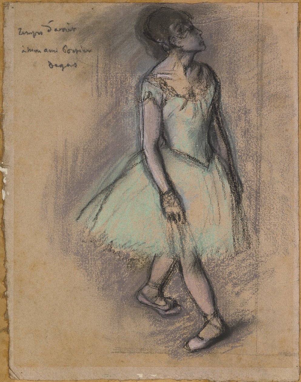 Tähti (pastelli) tekijältä Edgar Degas