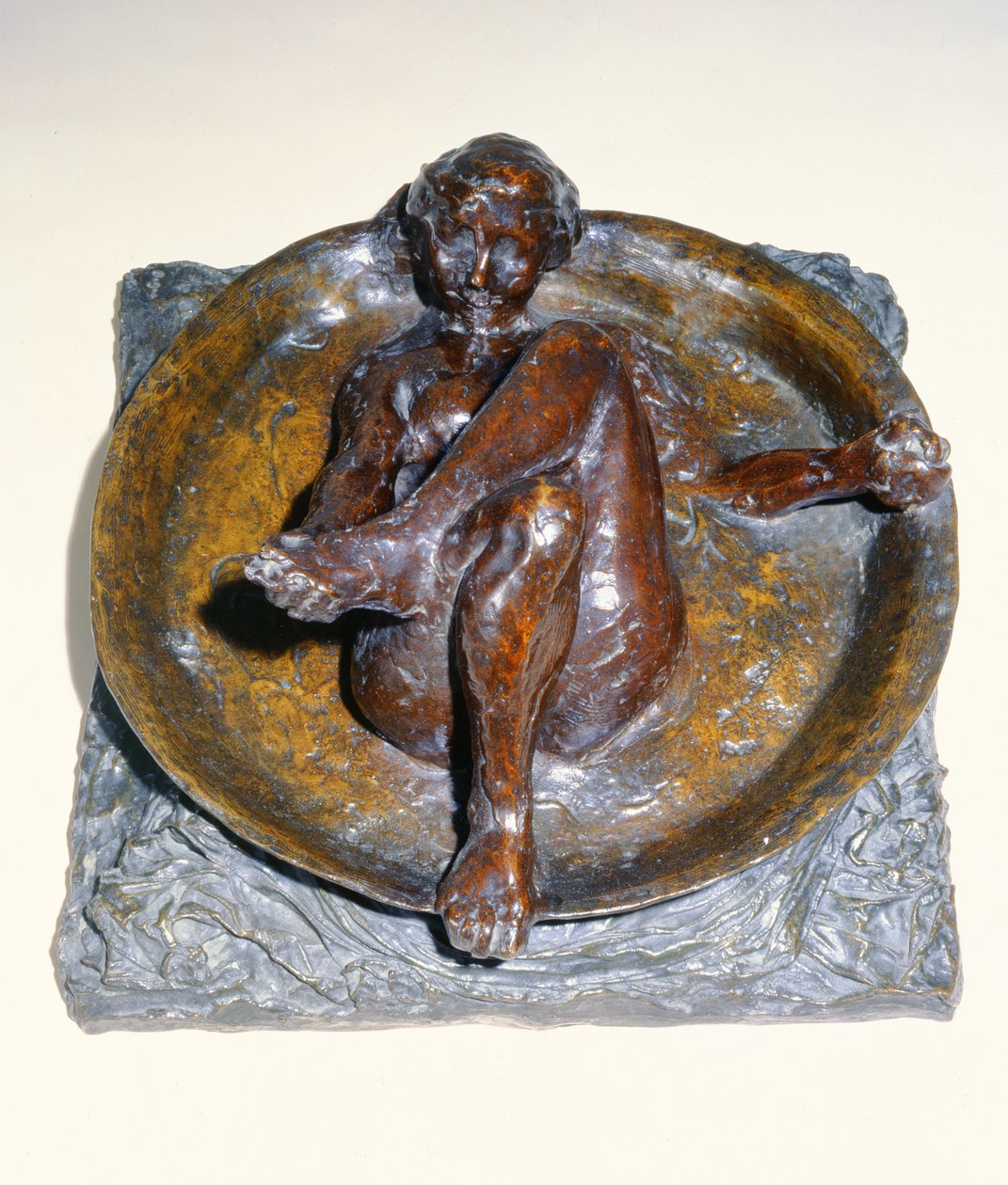 Kylpyamme, 1889-1919 (pronssi) tekijältä Edgar Degas