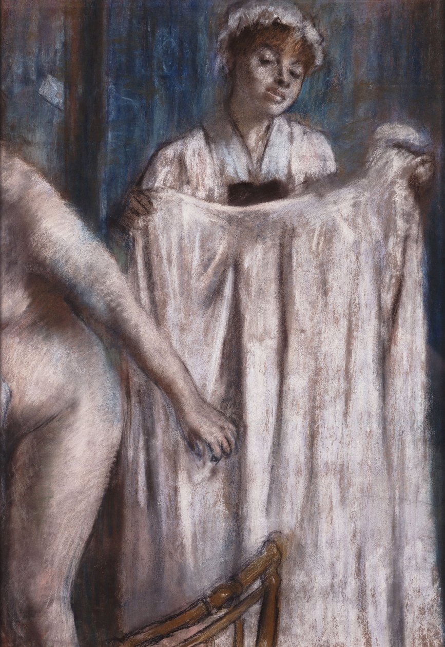 Wc kylpyammeen jälkeen tekijältä Edgar Degas