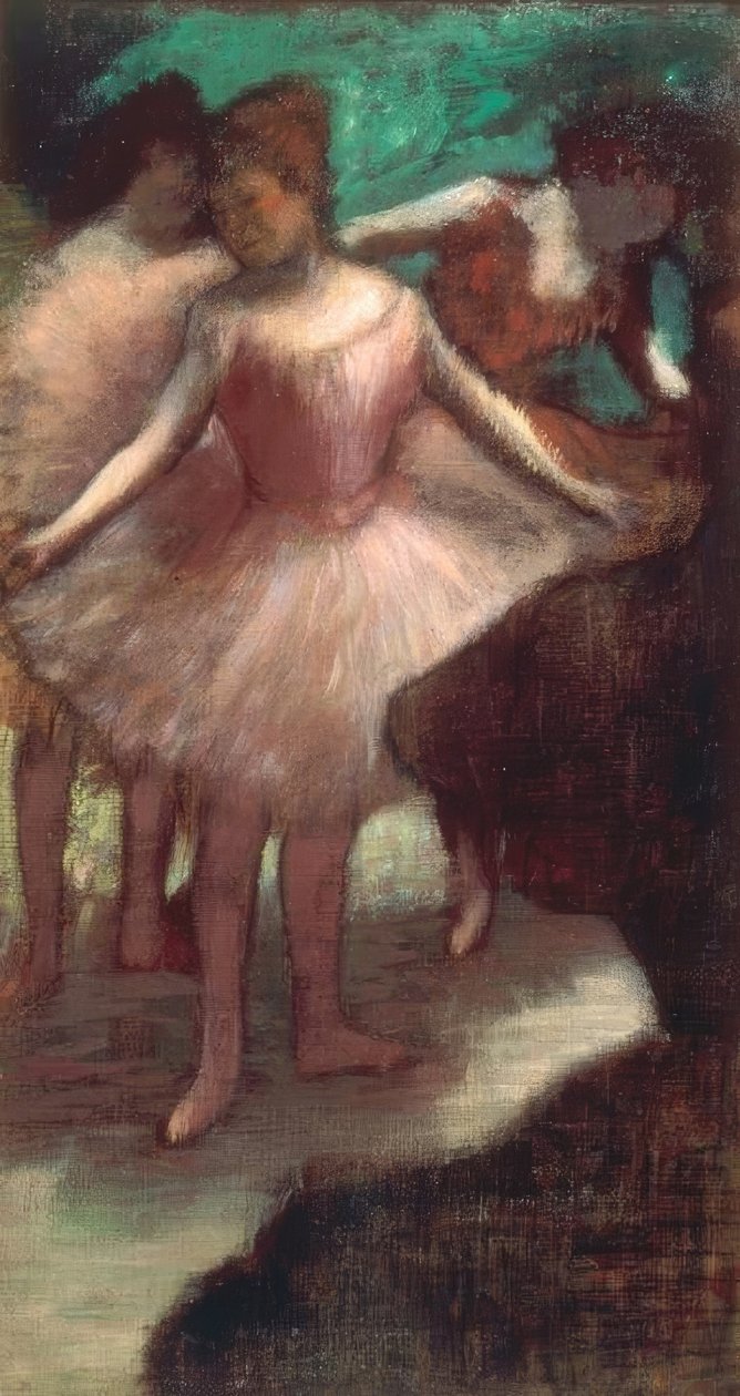 Trois danseuses en rose tekijältä Edgar Degas