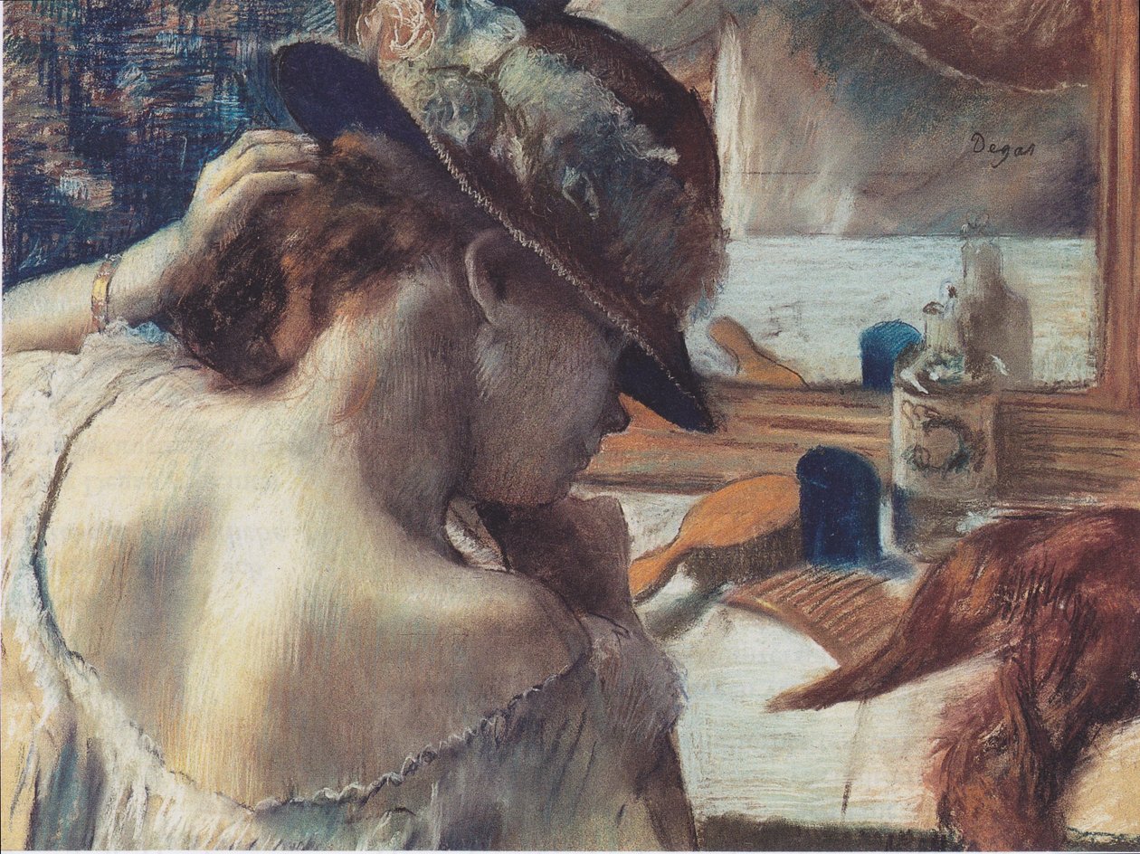 Peilin edessä tekijältä Edgar Degas