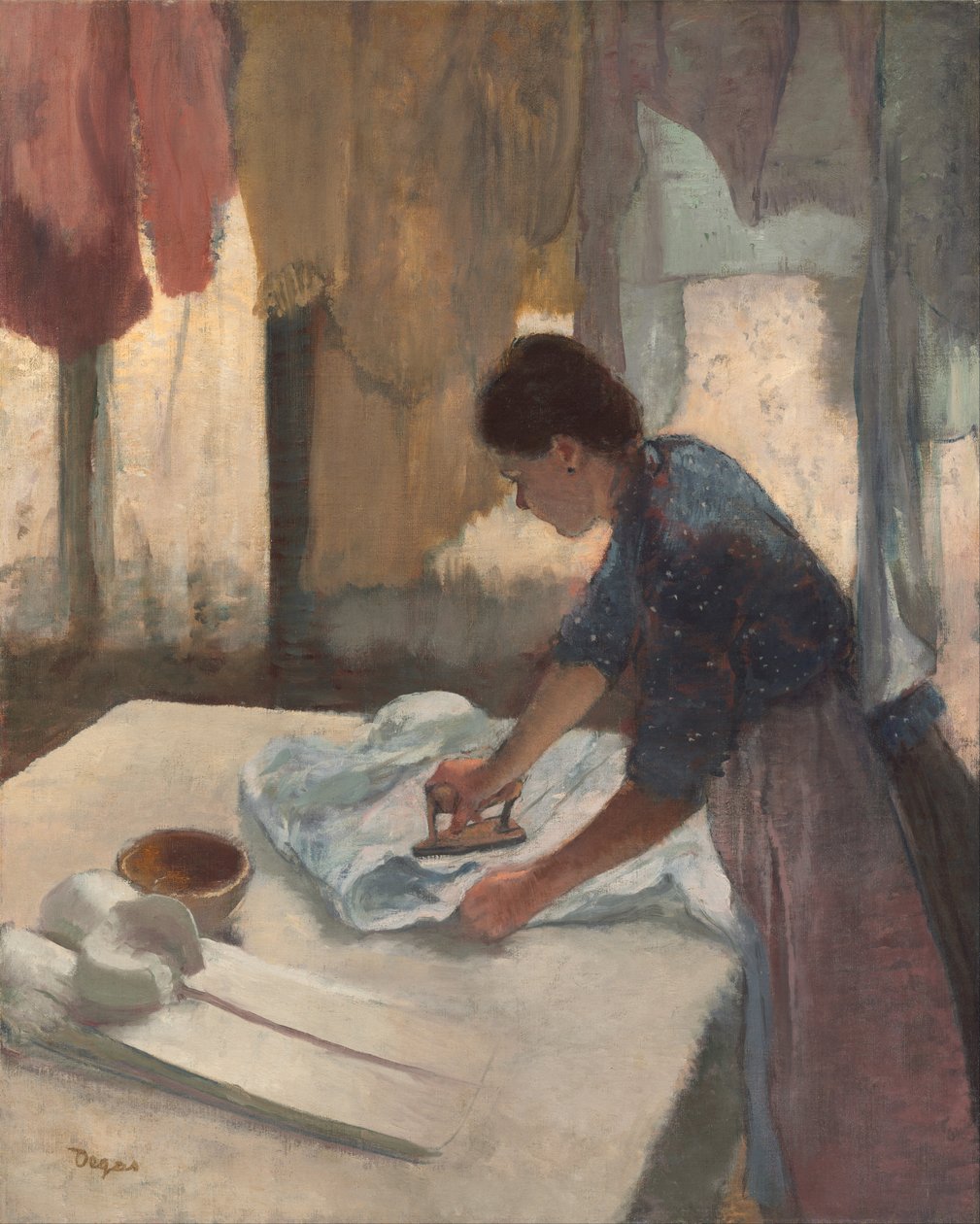 Silitys nainen tekijältä Edgar Degas