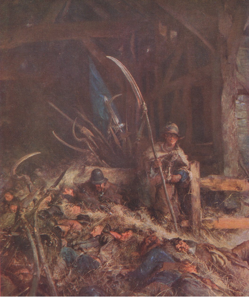 Sedgemoorin aamu, Bibbys Annual, 1916-17 tekijältä Edgar after Bundy