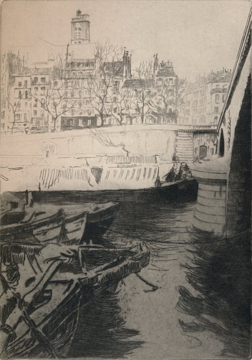 St Gervais, 1915 tekijältä Edgar Chahine