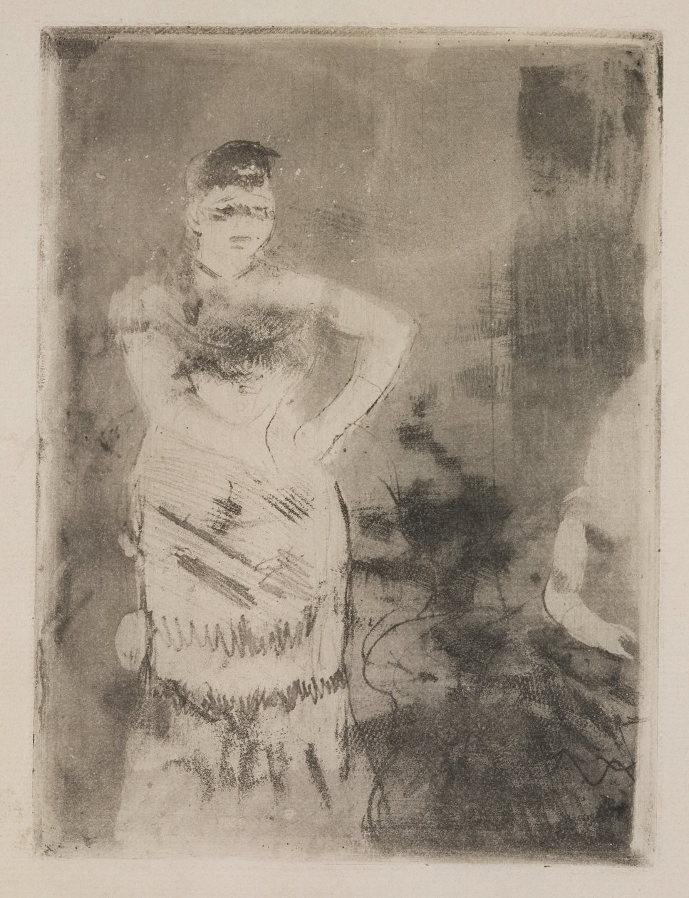 Laulaja tekijältä Edgar Degas
