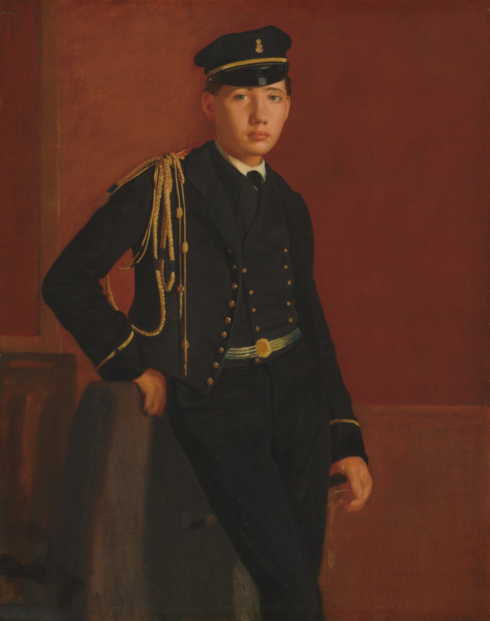 Achille De Gas kadetin univormussa tekijältä Edgar Degas