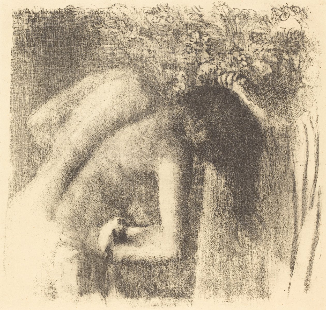Kylvyn jälkeen tekijältä Edgar Degas