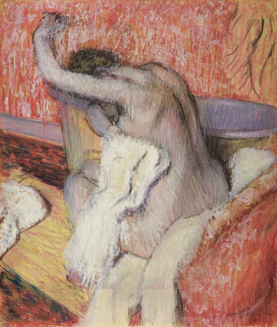Huonekalut ja erilaiset esineet 1100- ja 1300-luvuilta tekijältä Edgar Degas