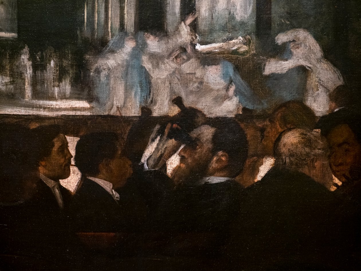 Baletti Robert the Devil (yksityiskohta). 1871-1872. Öljy kankaalle. tekijältä Edgar Degas