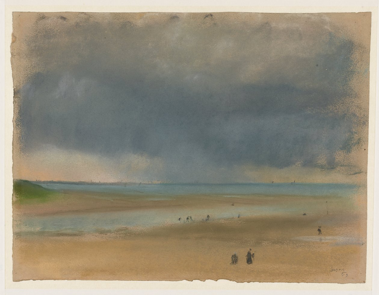 Meren äärellä tekijältä Edgar Degas