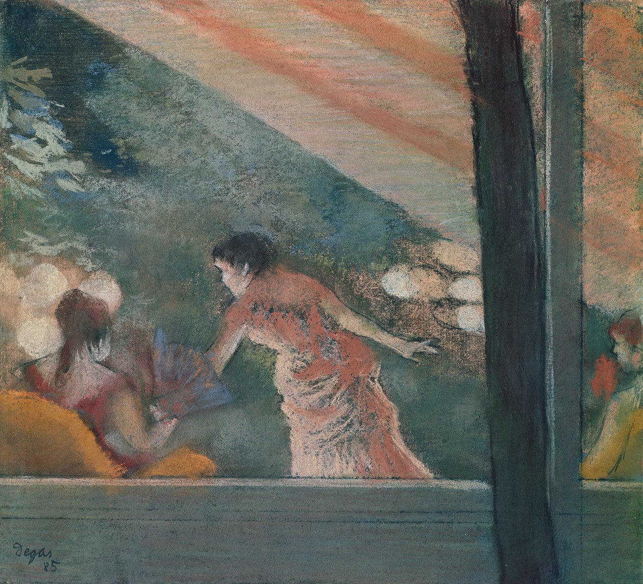 Kahvilakonsertti Ambassadoreissa tekijältä Edgar Degas