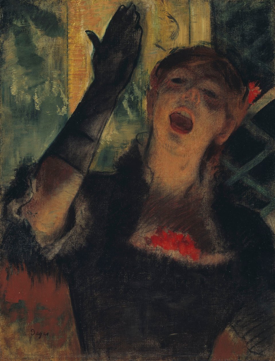 Café Singer tekijältä Edgar Degas