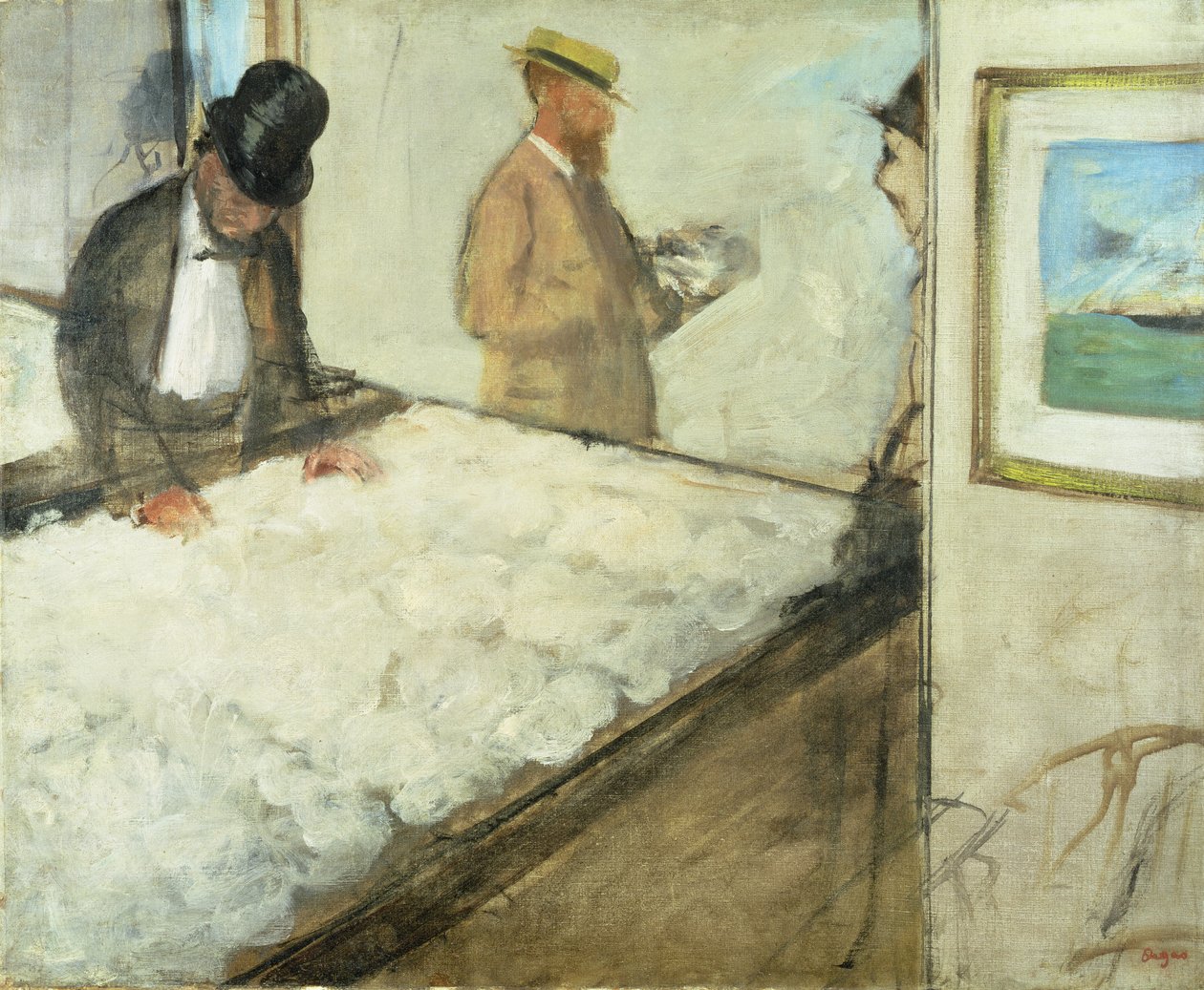 Huonekalut ja erilaiset esineet 1100- ja 1300-luvuilta tekijältä Edgar Degas