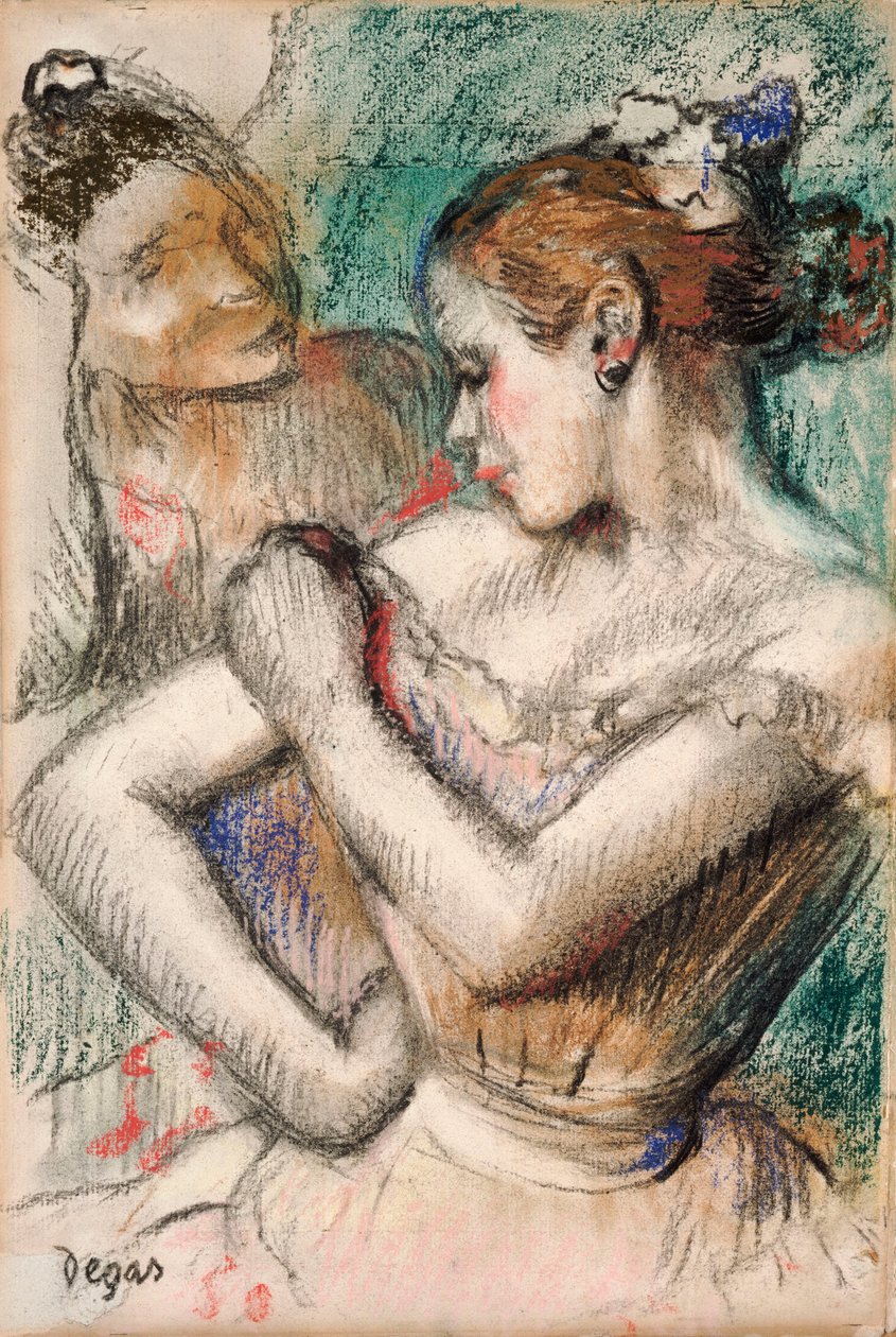 Tanssija, 1896 tekijältä Edgar Degas