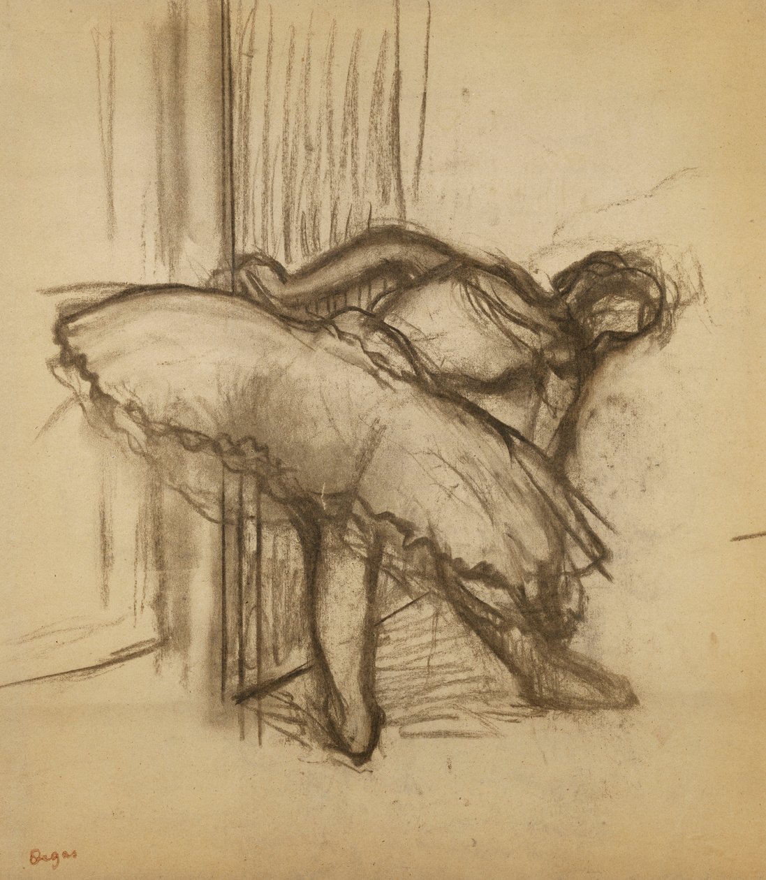 tanssia; Tanssija, tekijältä Edgar Degas