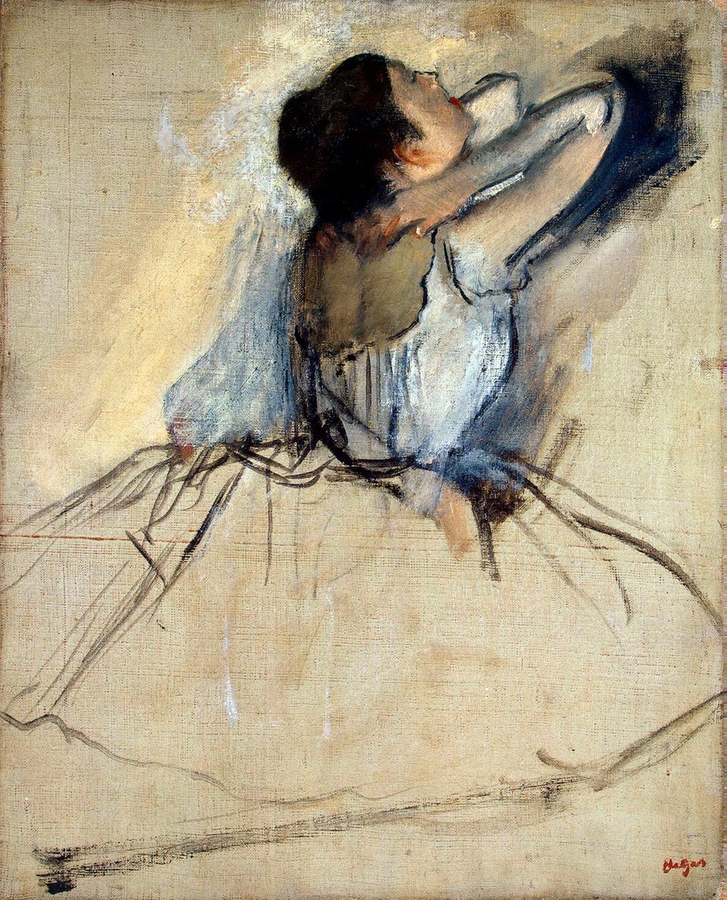 Tanssija, 1874. tekijältä Edgar Degas