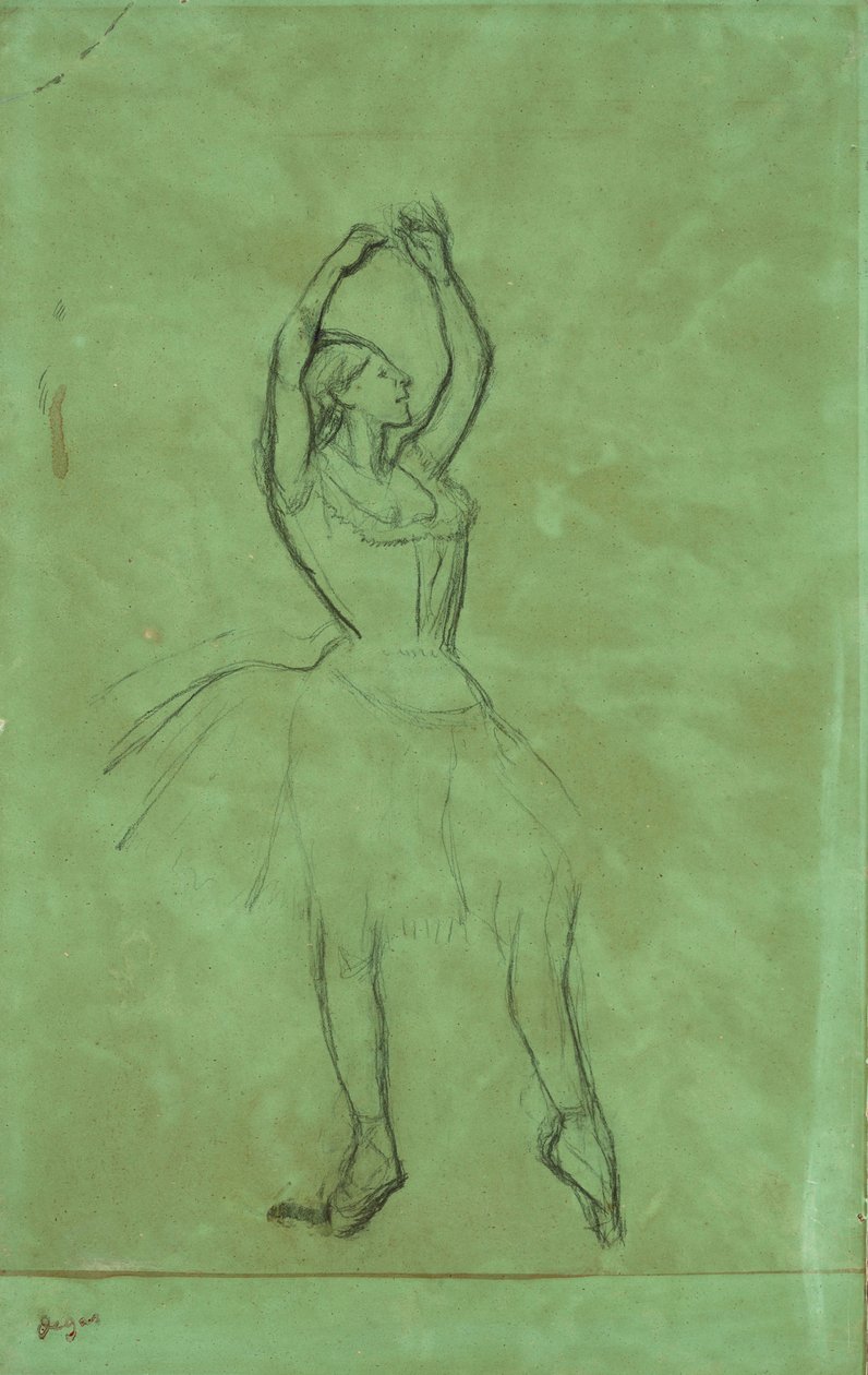 Tanssija koholla tekijältä Edgar Degas