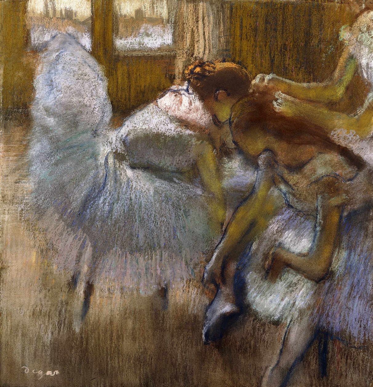 Dancers at Rest, noin 1885 tekijältä Edgar Degas