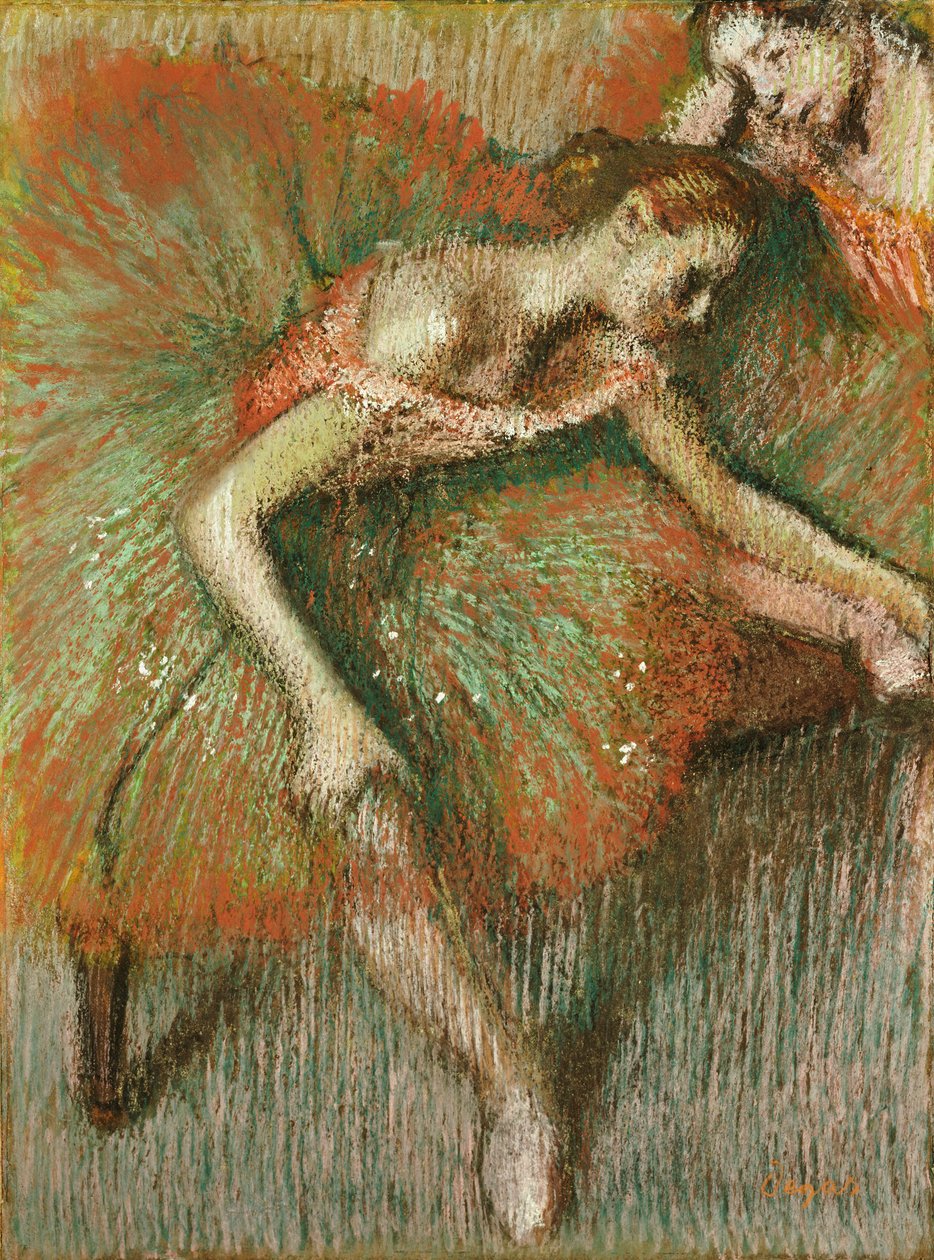 Tanssijat, n. 1899 tekijältä Edgar Degas