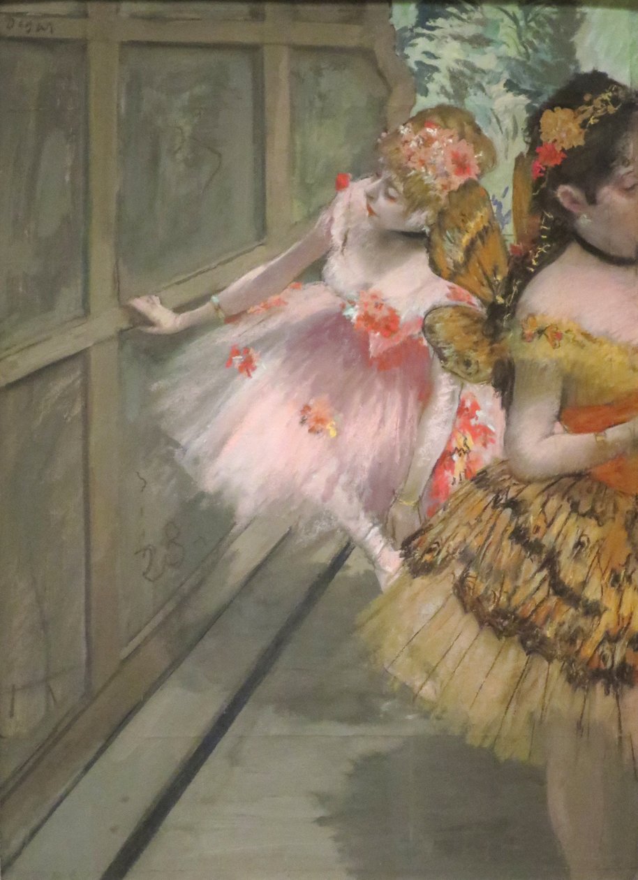 Edgar Degasin "Tanssijat siivillä", Norton Simon -museo tekijältä Edgar Degas