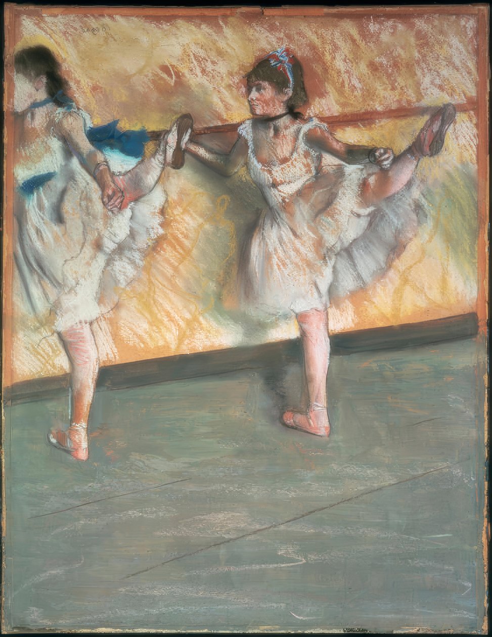Tanssijat tangossa tekijältä Edgar Degas
