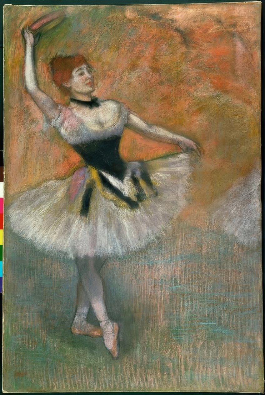 Danseuse tai tamburiini tekijältä Edgar Degas