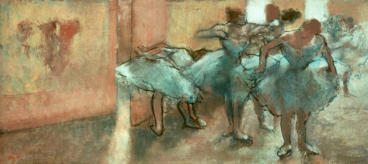 Danseuses aulassa tekijältä Edgar Degas