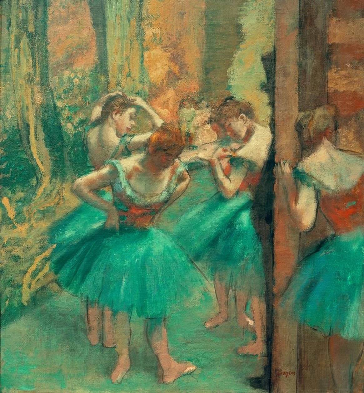 Danseuses en rose tekijältä Edgar Degas