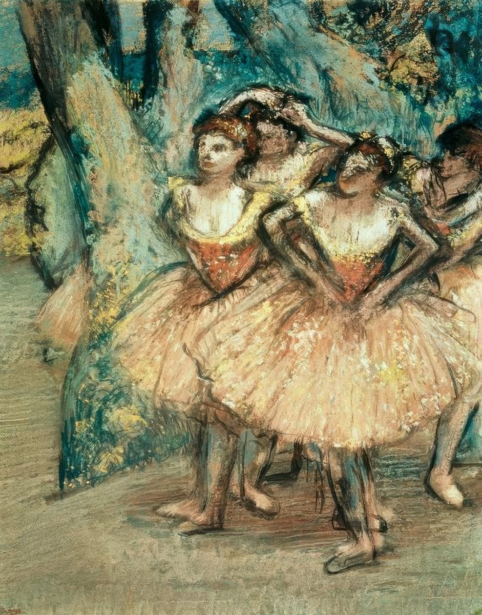 Danseuses en rose tekijältä Edgar Degas