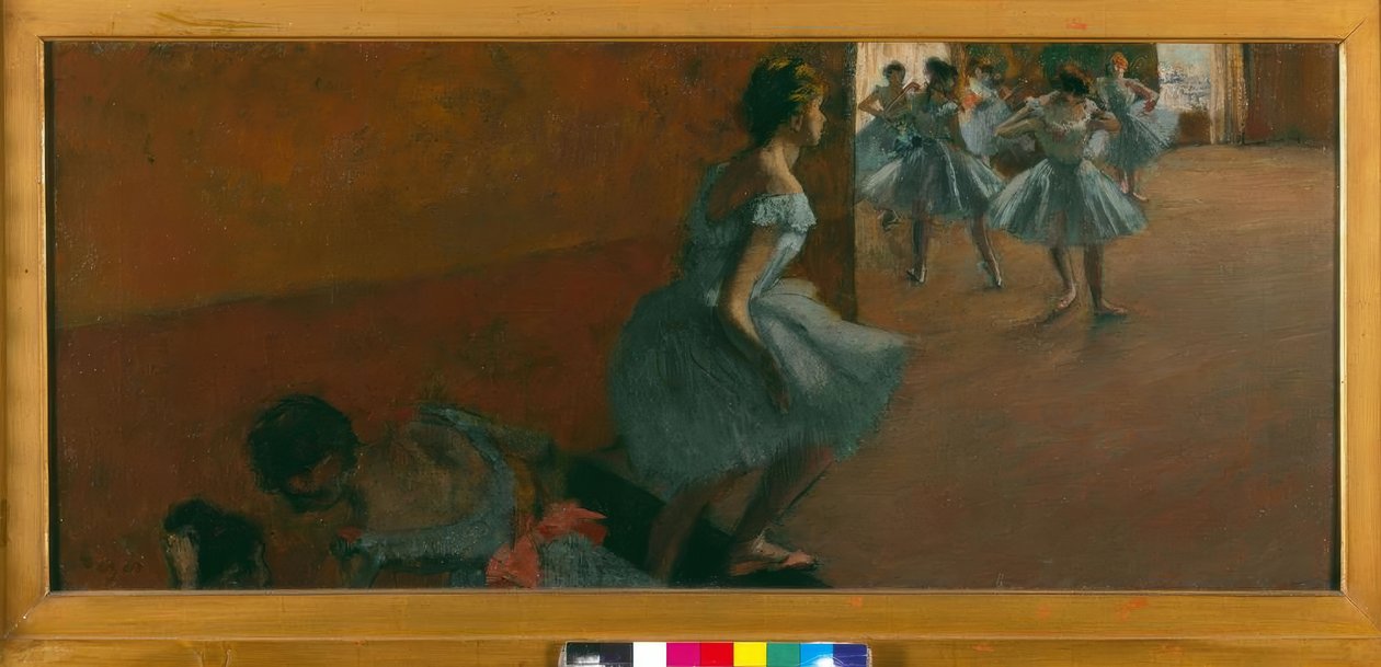 Danseuses montant un escalier tekijältä Edgar Degas