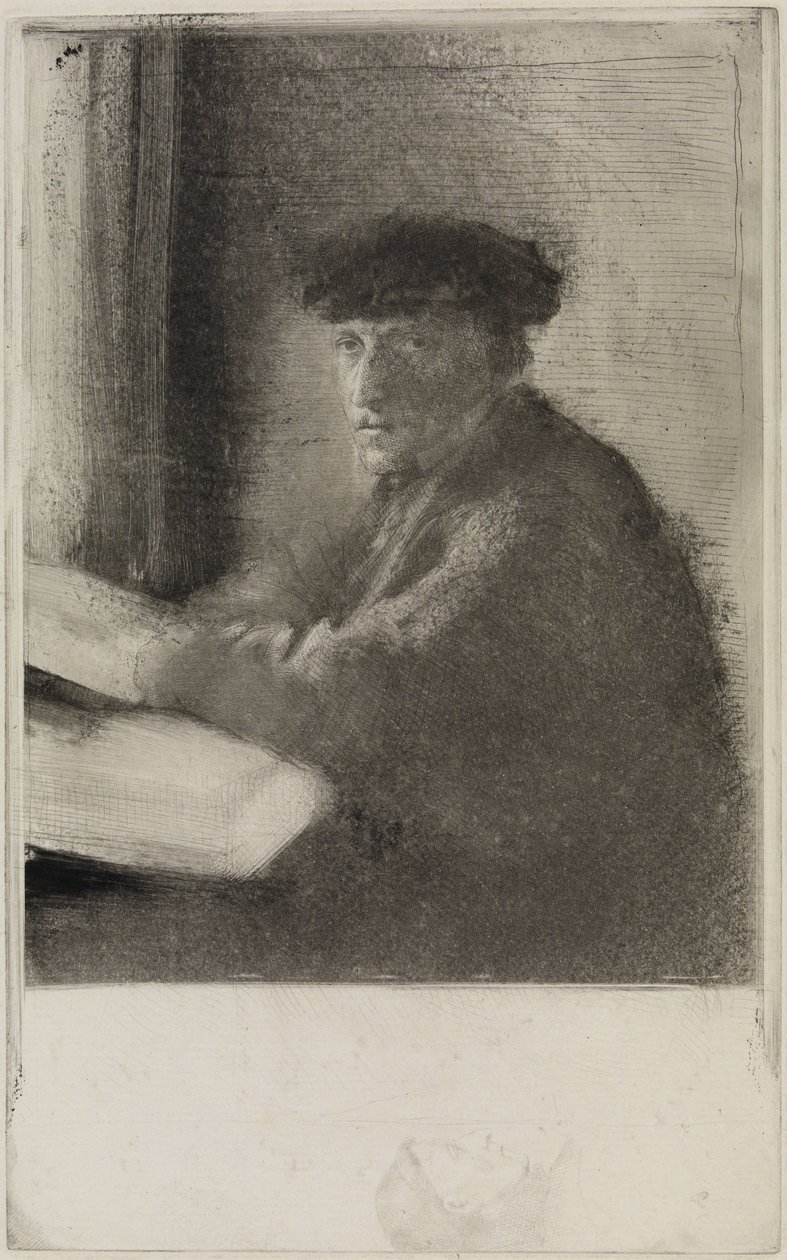 Jousiampuja Joseph Tourny, puolikuva tekijältä Edgar Degas