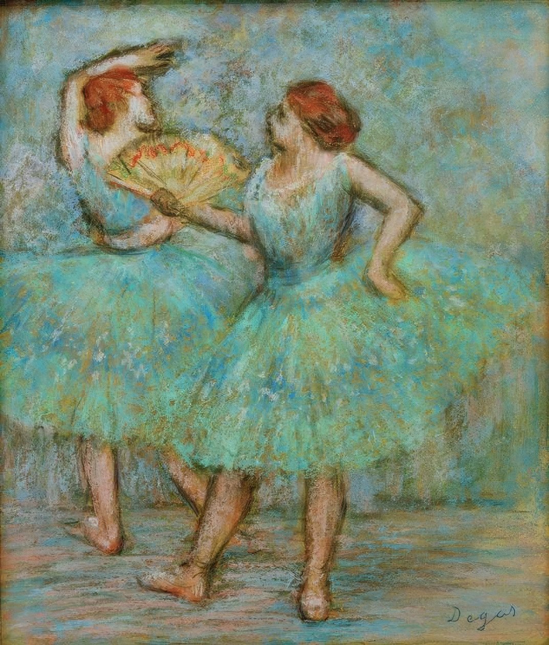 Deux danseuses tekijältä Edgar Degas