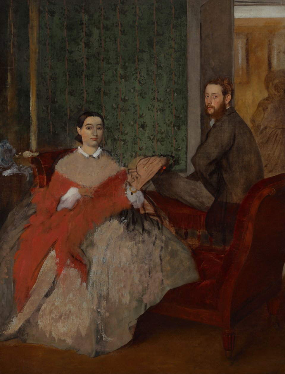 Edmondo ja Thérèse Morbilli tekijältä Edgar Degas