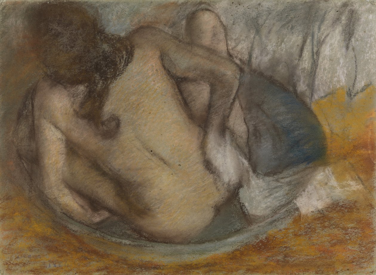 Nainen kylpylässä tekijältä Edgar Degas