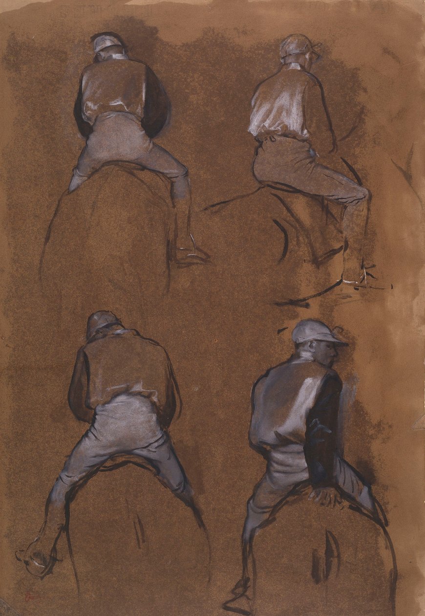 Jääkiekon neljä tutkimusta tekijältä Edgar Degas