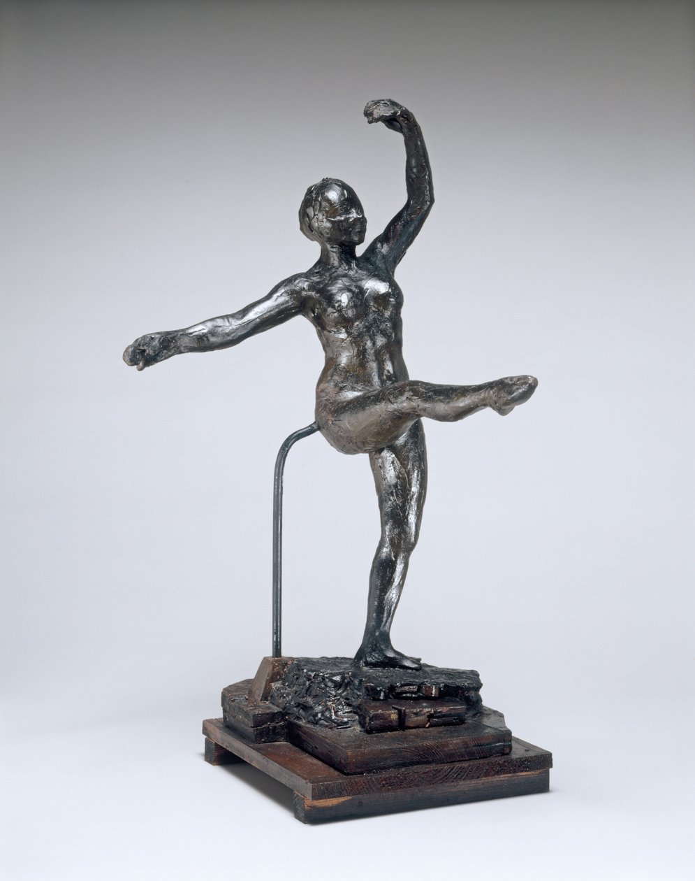 Neljäs asento edessä, vasemmalla jalalla, c. 18851890. tekijältä Edgar Degas