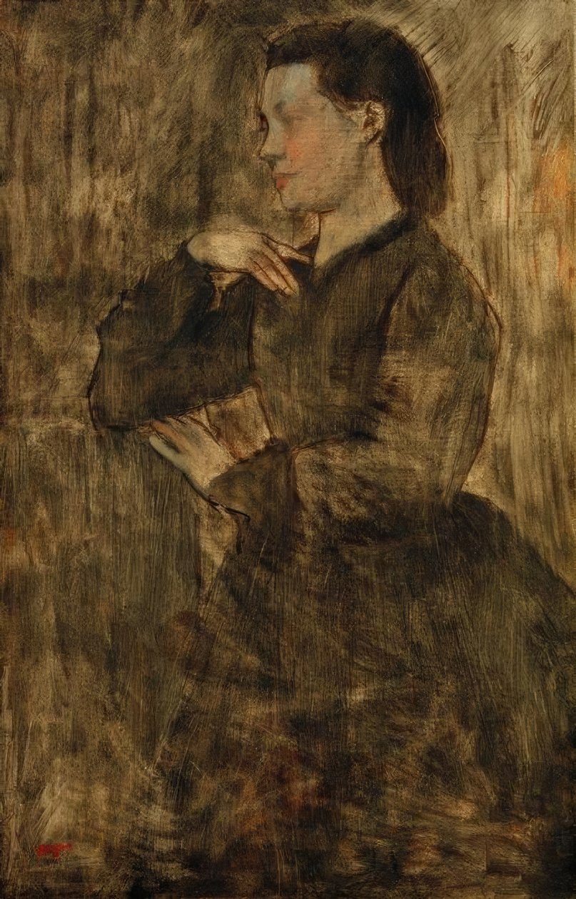 Naisen muotokuva tekijältä Edgar Degas