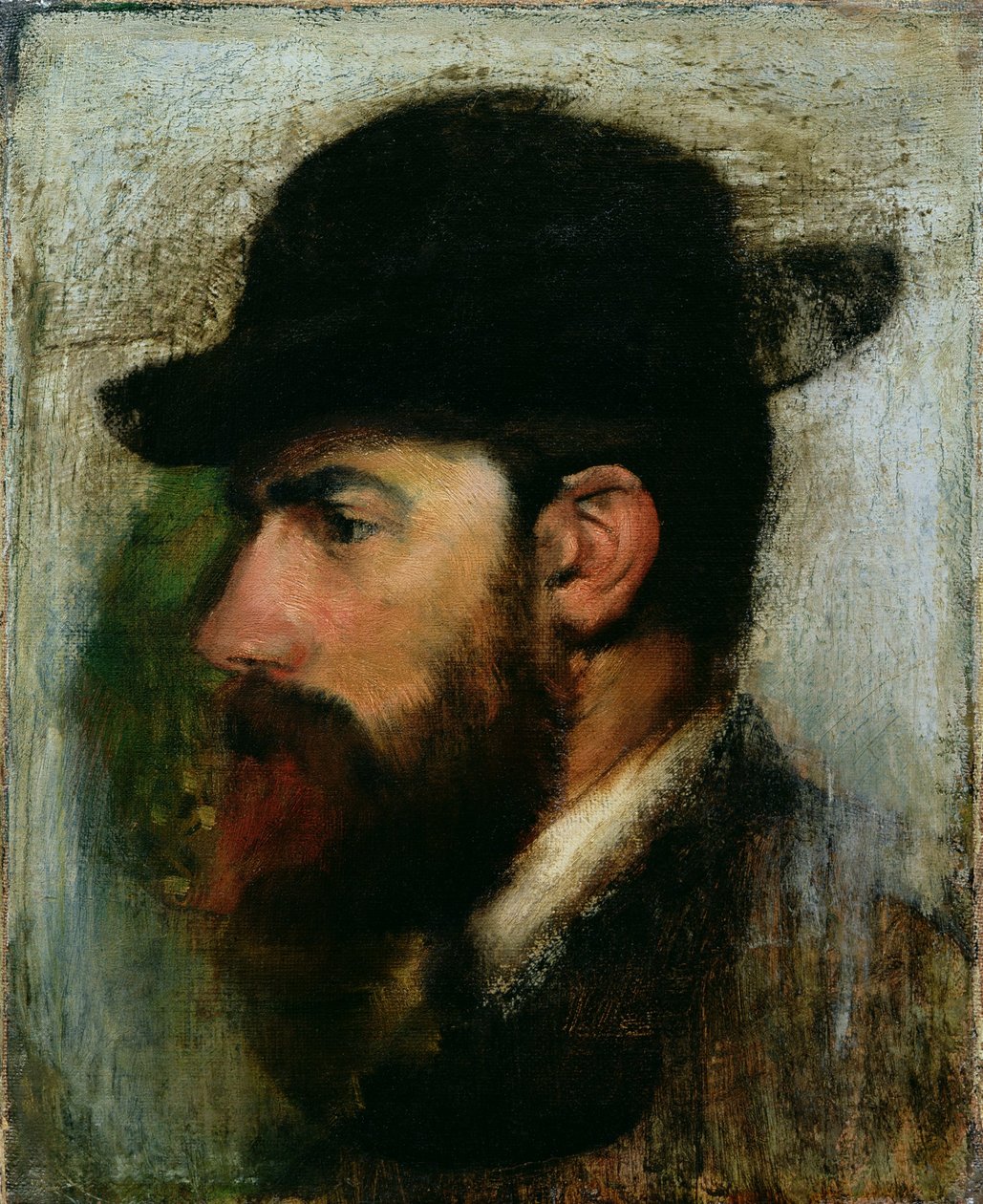 Ranska: Henri Rouartin muotokuva tekijältä Edgar Degas