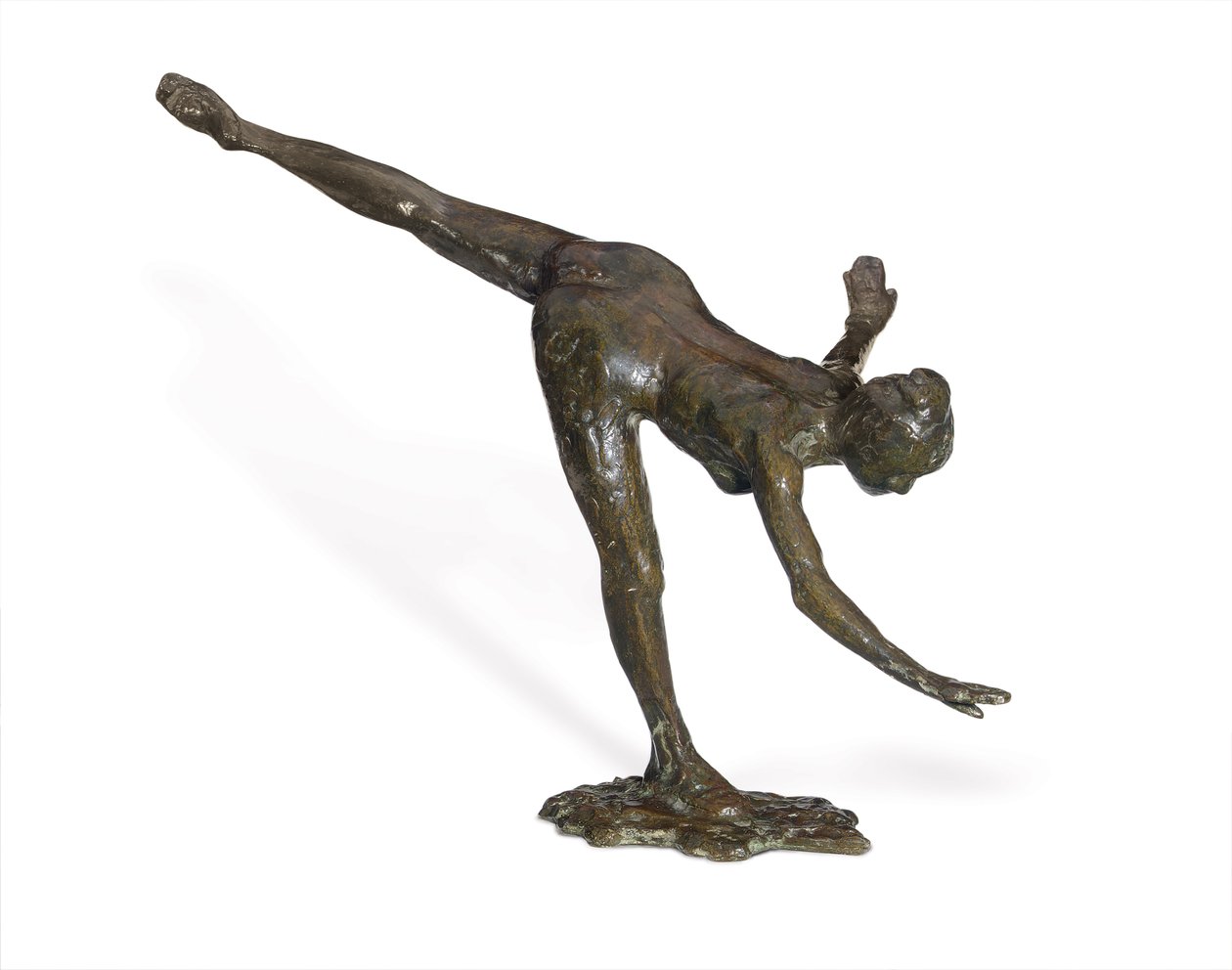 Grand Arabesque, kolmas kerta; Suuri arabeski, kolmas kerta, n. 1882-1895 tekijältä Edgar Degas