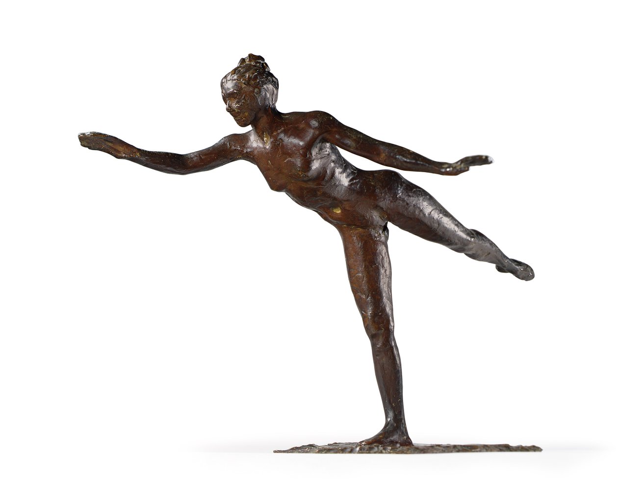 Grande Arabesque, toinen kerta, n. 1890-1895 tekijältä Edgar Degas