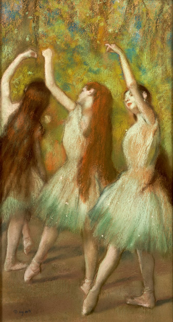 Vihreät tanssijat, 1878 tekijältä Edgar Degas
