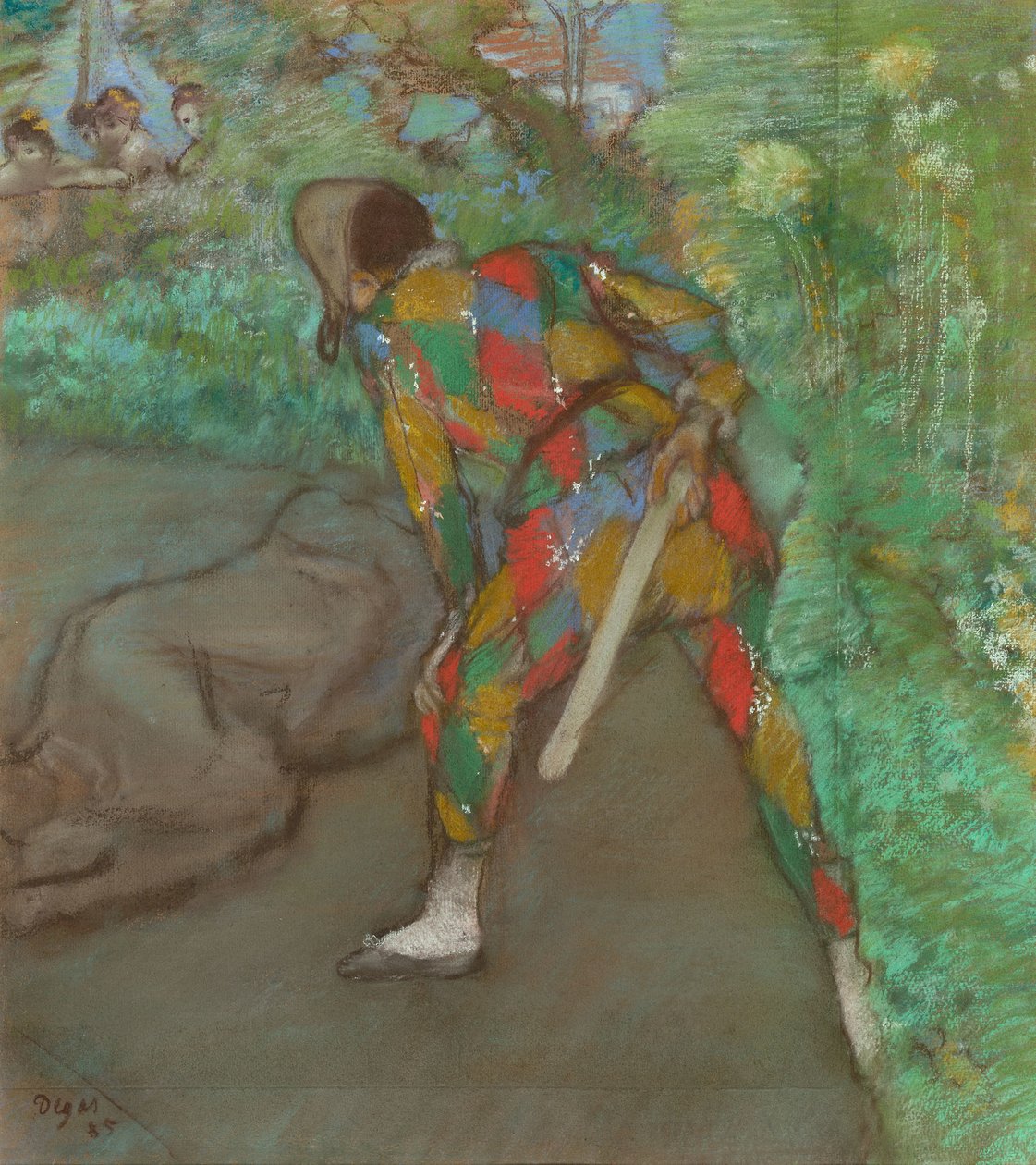 Harlekiini tekijältä Edgar Degas