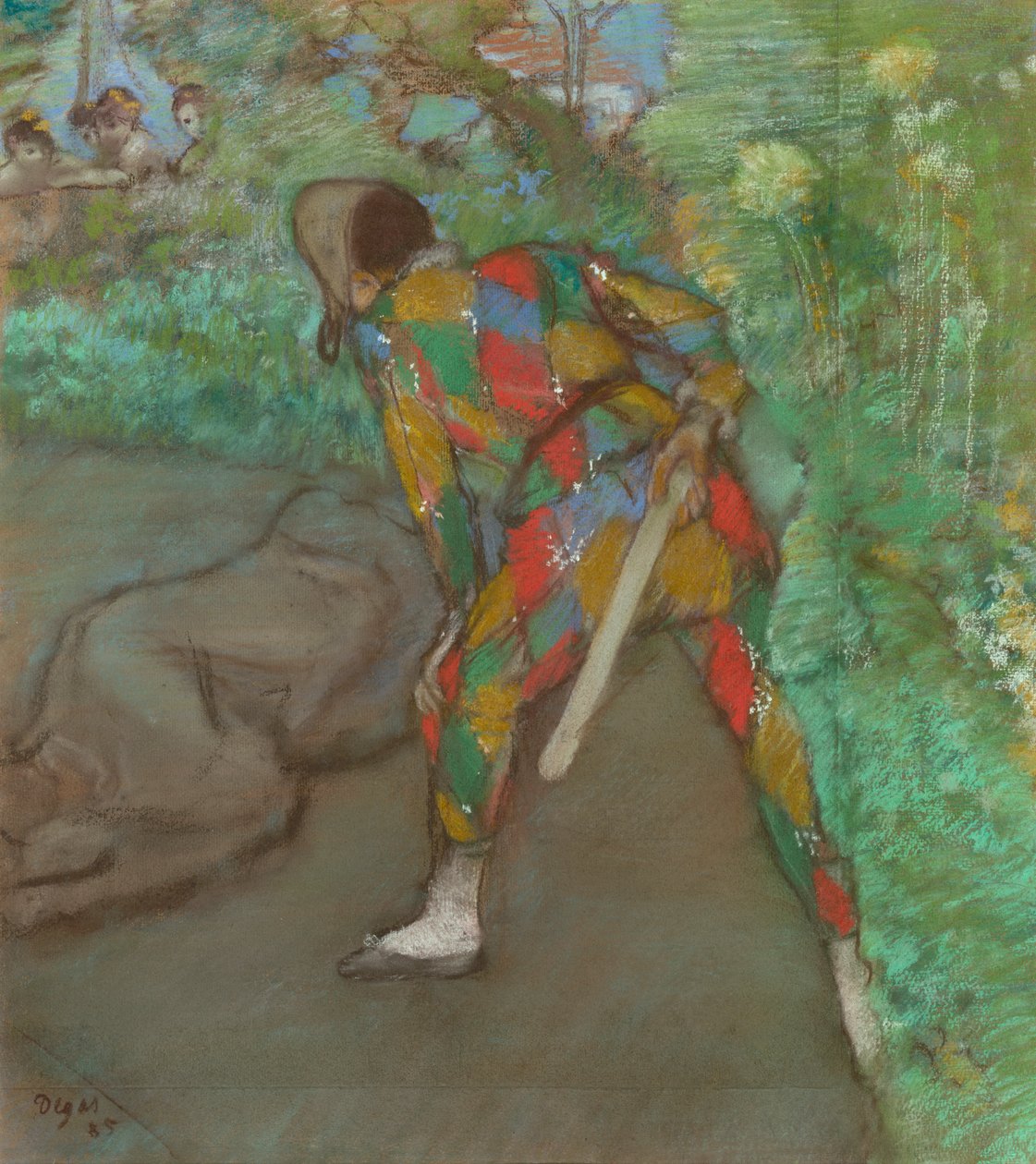 Harlekiini tekijältä Edgar Degas