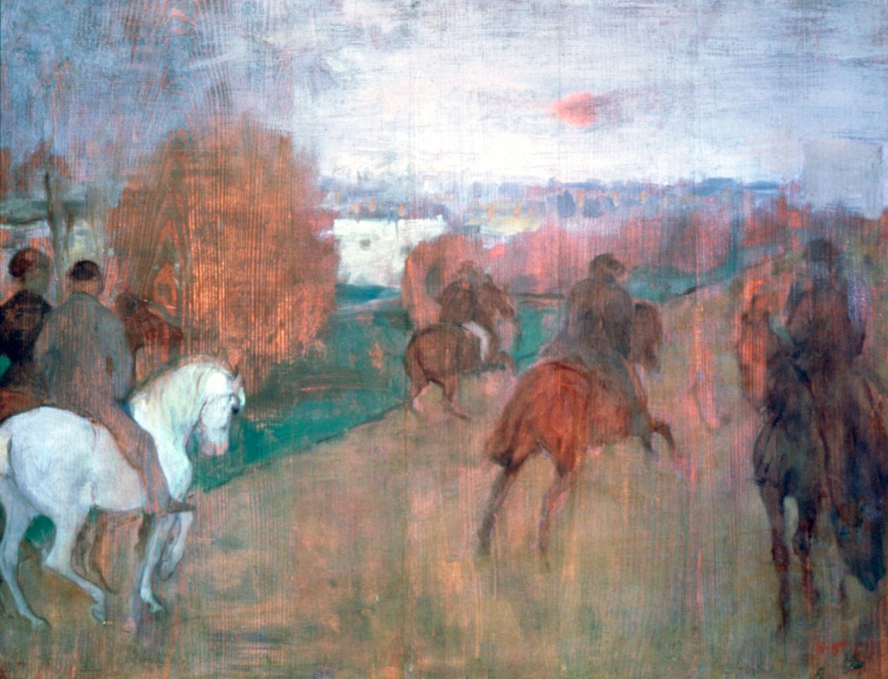 Ratsastajat, 1864-1868 tekijältä Edgar Degas