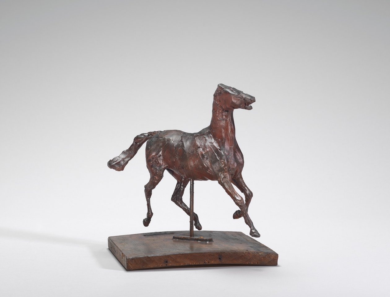 Hevosravi, jalat eivät kosketa maata, 1870-luku. tekijältä Edgar Degas